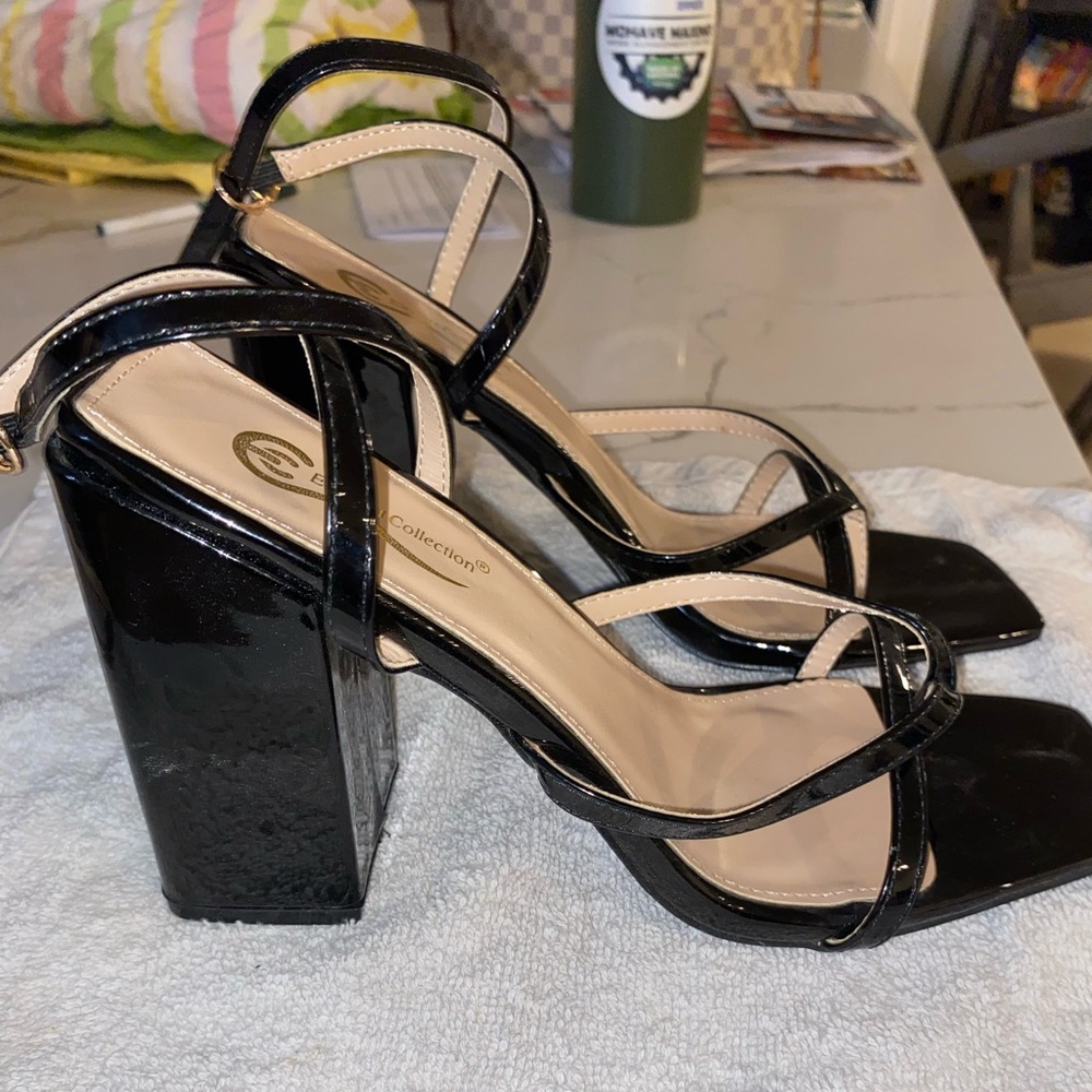 Black Block Heels🖤